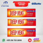 Deep Heat Rub 100g x 3 Value Pack – Fast Relief for Muscle Pain UAE