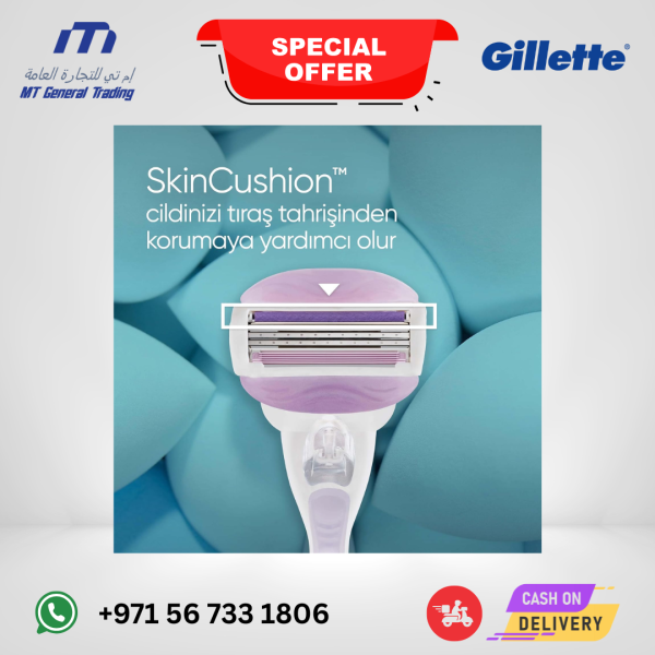 Gillette Venus Breeze Razor Refills – 4 Count UAE
