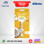 Gillette Venus Comfortglide Coconut Razor + Olay Handle with 2 Refills