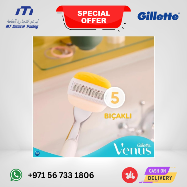 Gillette Venus Comfortglide Coconut Razor + Olay Handle with 2 Refills