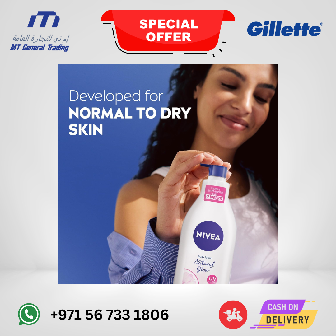 NIVEA Body Lotion for Normal to Dry Skin, Natural Glow, with Vitamin C and UV Filter, Moisturizes and Evens Skin Tone, 400ml (3)