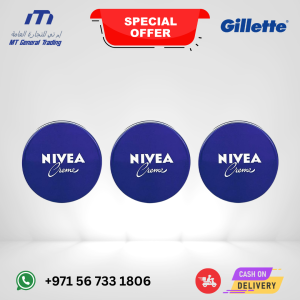 NIVEA Creme Tin 3 x 150ml – Intensive Moisturizing Cream for All Skin Types