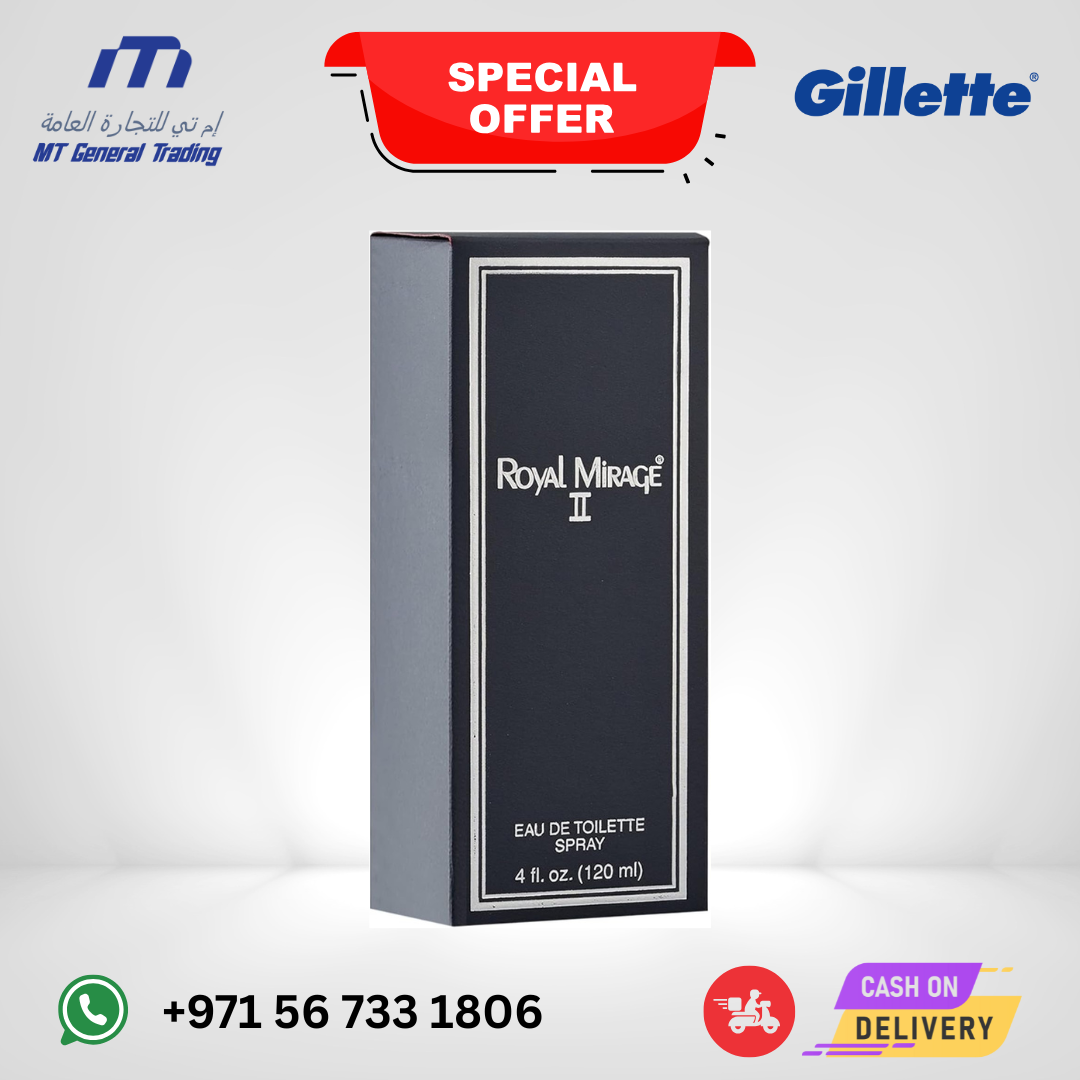 Royal Mirage Spray II Eau De Cologne 120ml _ Long-Lasting Unisex Perfume (3)